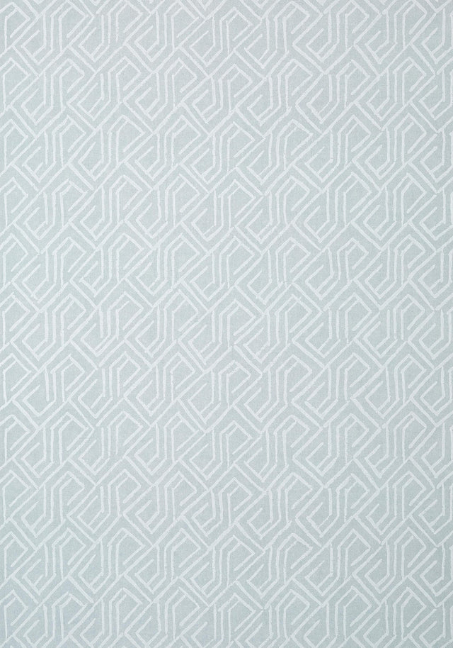 Thibaut TORTONA Spa Blue Wallpaper