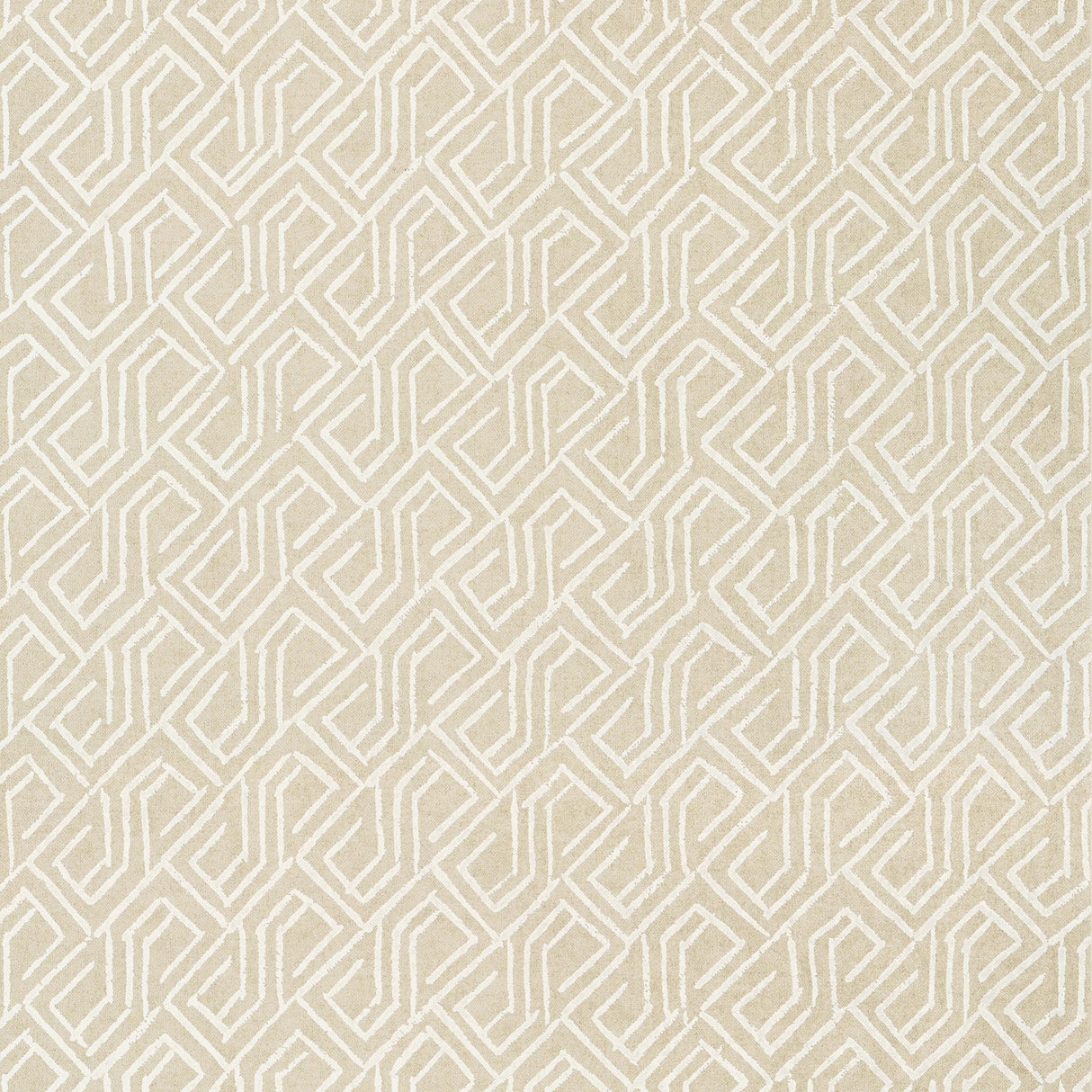 Thibaut Tortona Beige Wallpaper