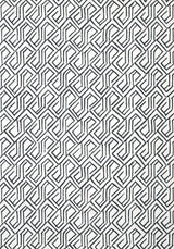 Thibaut TORTONA Black and White Wallpaper