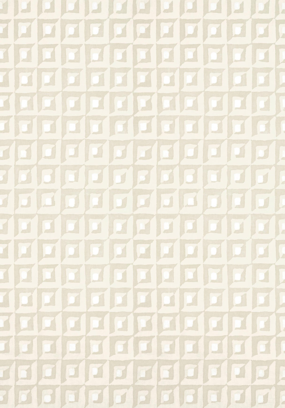 Thibaut SQUARE DANCE Beige Wallpaper