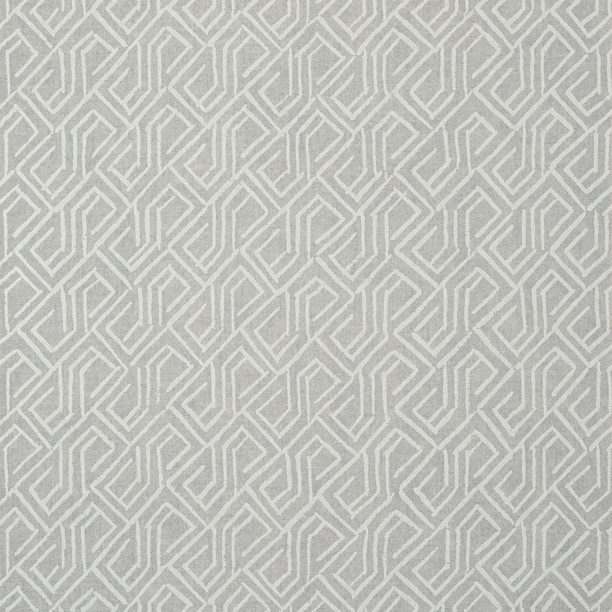 Thibaut Tortona Grey Wallpaper
