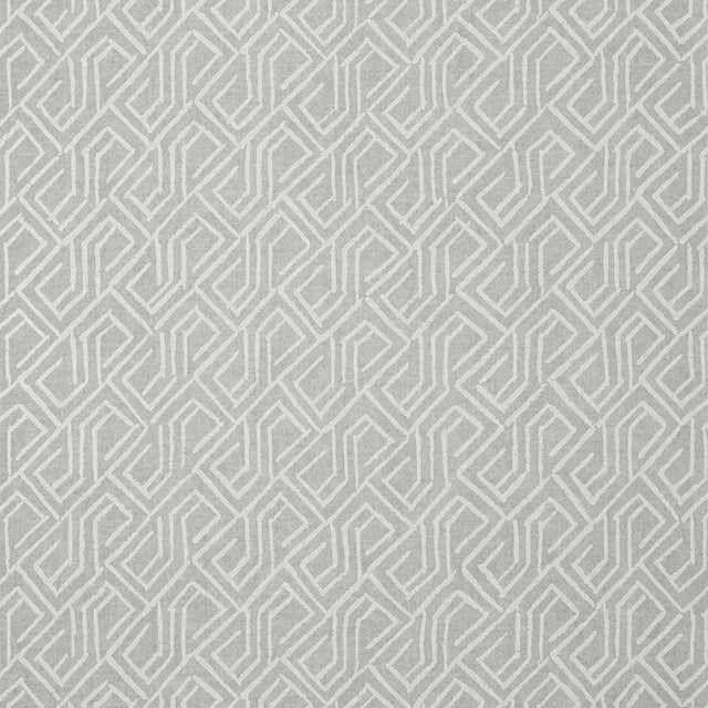 Thibaut Tortona Grey Wallpaper