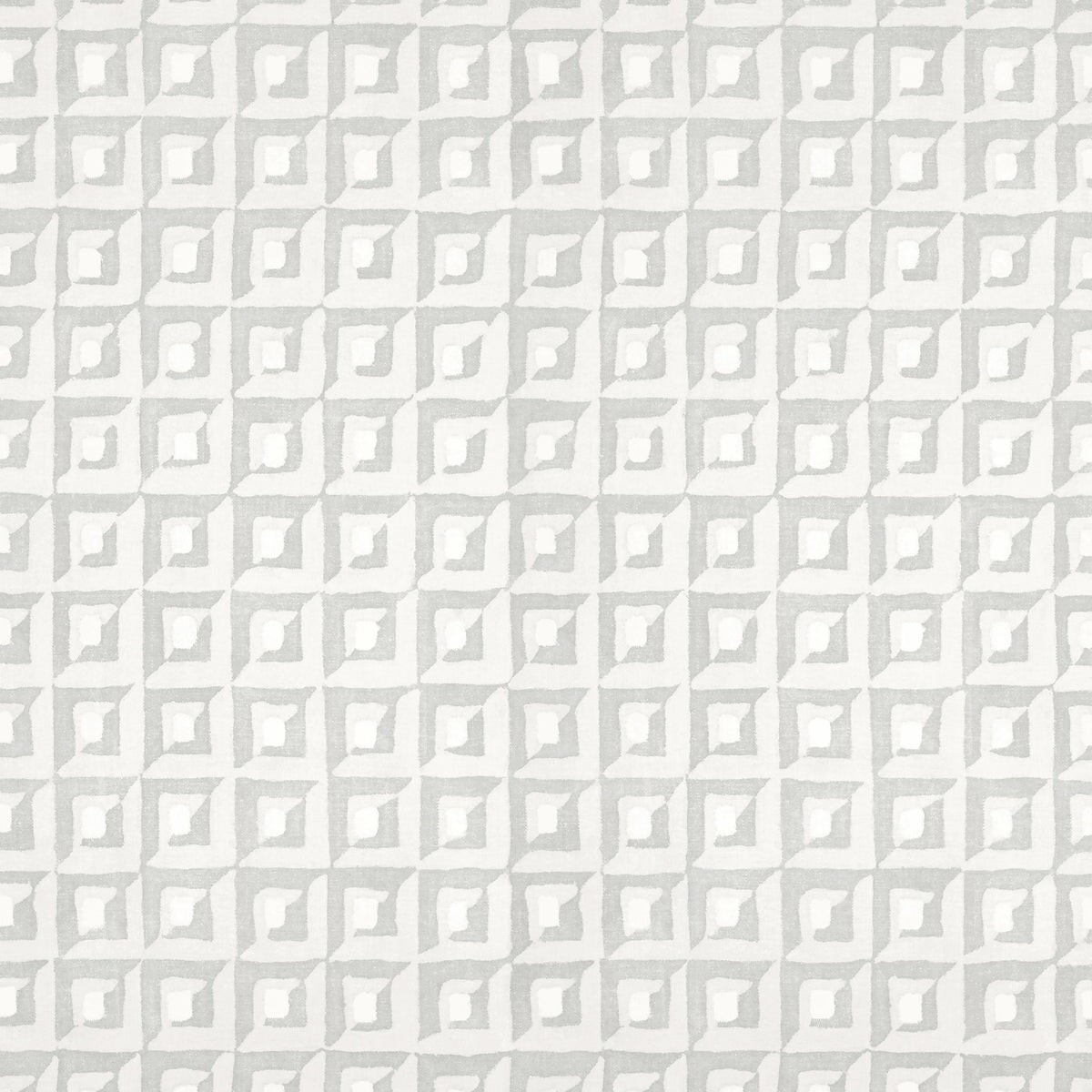 Thibaut Square Dance Grey Wallpaper