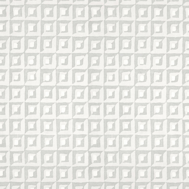 Thibaut Square Dance Grey Wallpaper