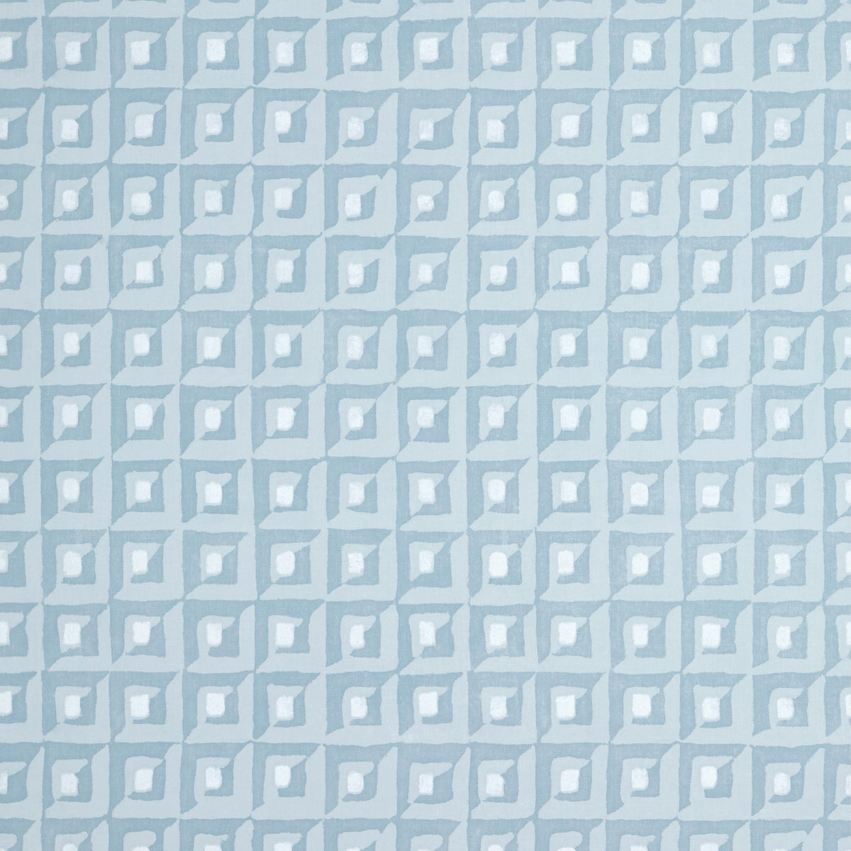 Thibaut Square Dance Light Blue Wallpaper