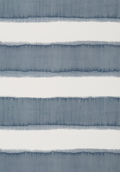 Thibaut MIZU STRIPE Slate Blue Wallpaper
