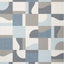 Thibaut Colored Blocks Blue Wallpaper