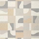 Thibaut Colored Blocks Beige Wallpaper