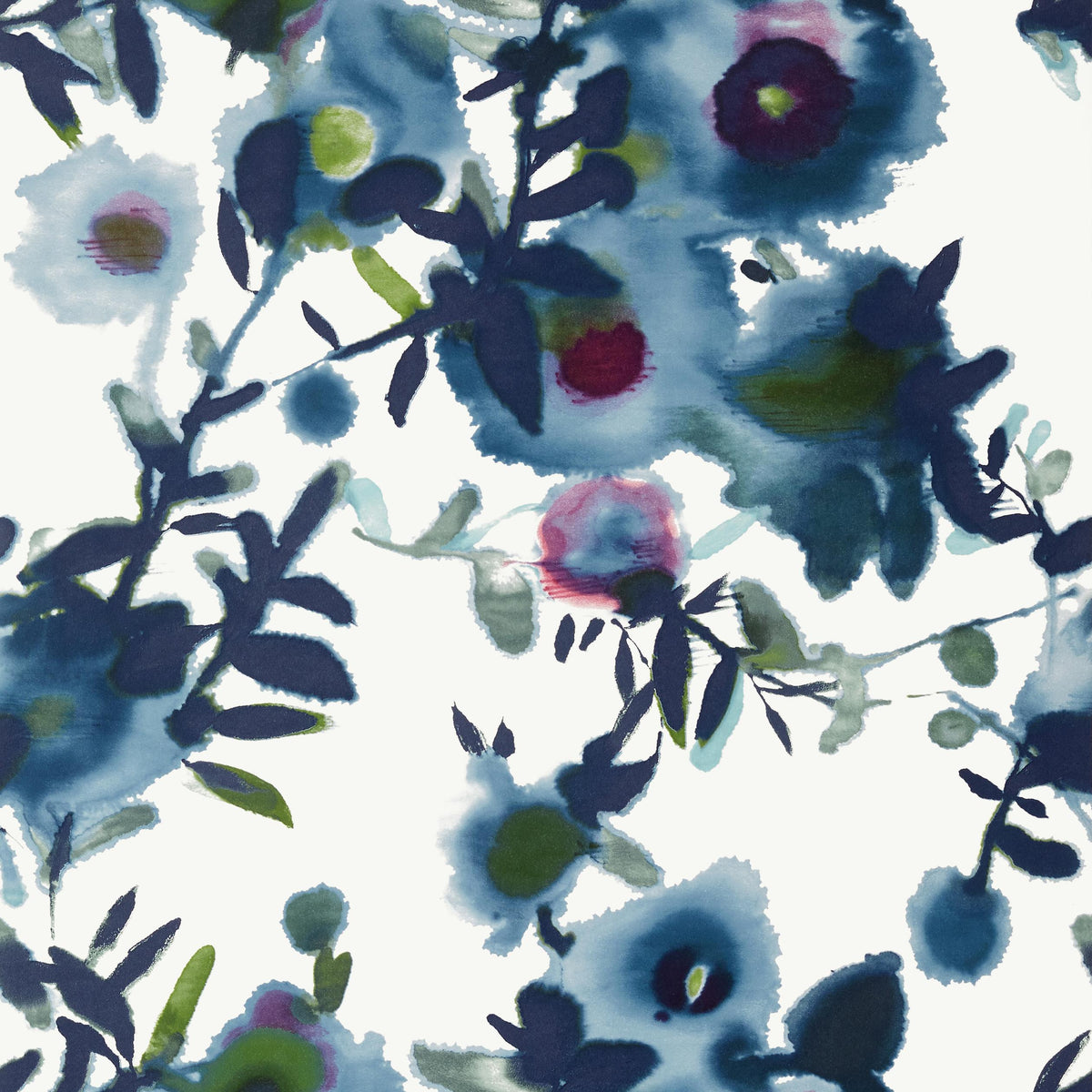 Thibaut Open Spaces Blue Wallpaper
