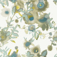 Thibaut Open Spaces Beige And Teal Wallpaper