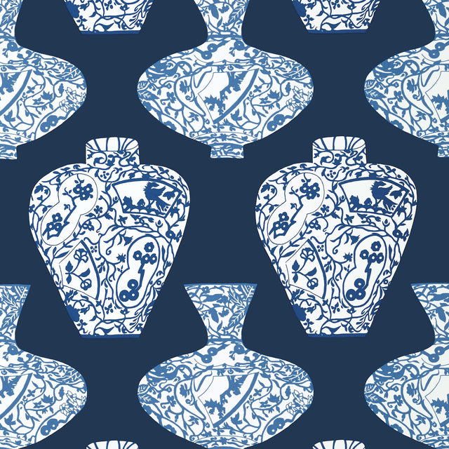 Thibaut Providence Raspberry Wallpaper