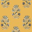 Thibaut Lily Flower Harvest Gold Wallpaper
