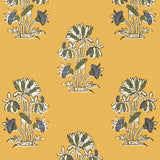 Thibaut Lily Flower Harvest Gold Wallpaper