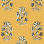 Thibaut Lily Flower Harvest Gold Wallpaper