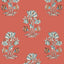 Thibaut Lily Flower Coral Wallpaper