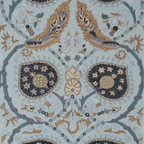 Thibaut Lewis Mineral Blue Wallpaper