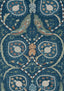 Thibaut LEWIS Navy and Teal Wallpaper