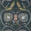 Thibaut Lewis Charcoal And Bluestone Wallpaper
