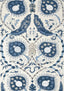 Thibaut LEWIS Blue and Beige Wallpaper
