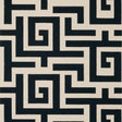 Thibaut Tulum Black Wallpaper