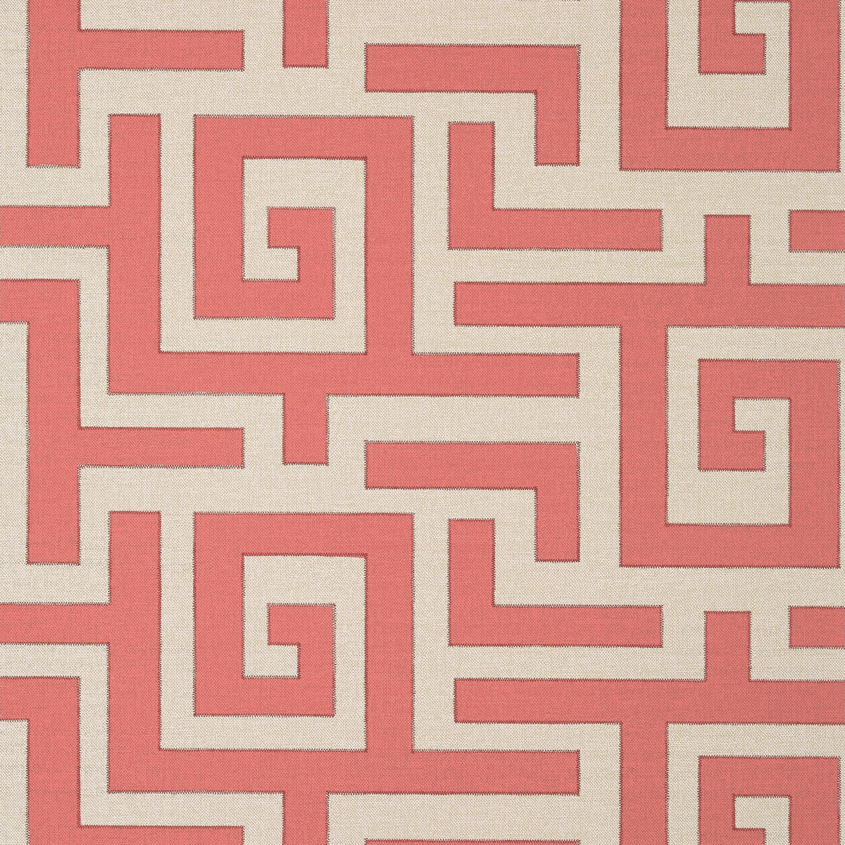 Thibaut Tulum Coral Wallpaper