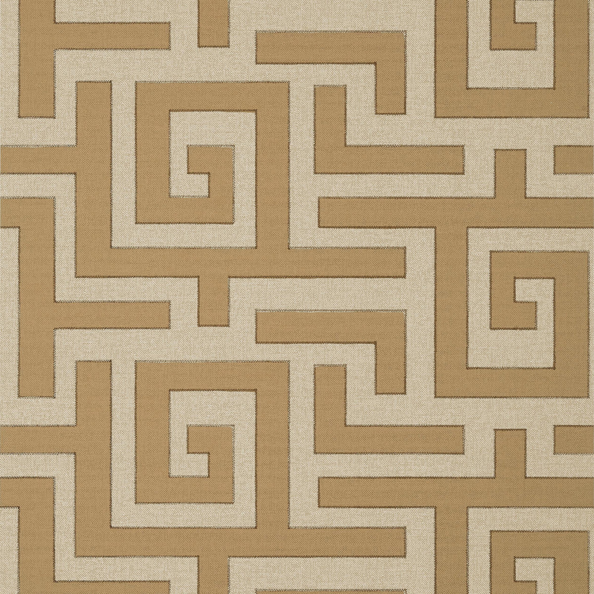 Thibaut Tulum Wheat Wallpaper