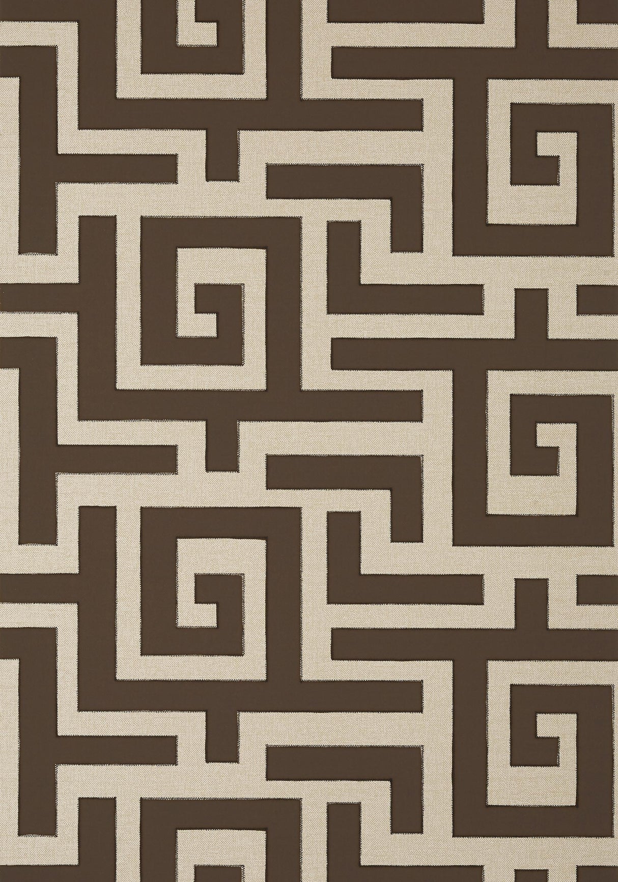 Thibaut TULUM Brown Wallpaper