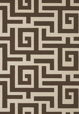 Thibaut TULUM Brown Wallpaper