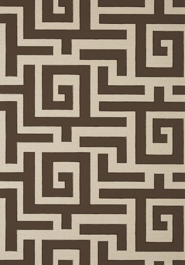 Thibaut TULUM Brown Wallpaper