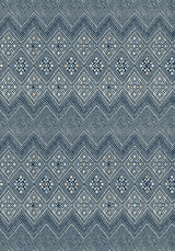 Thibaut HIGH PLAINS Navy and White Wallpaper