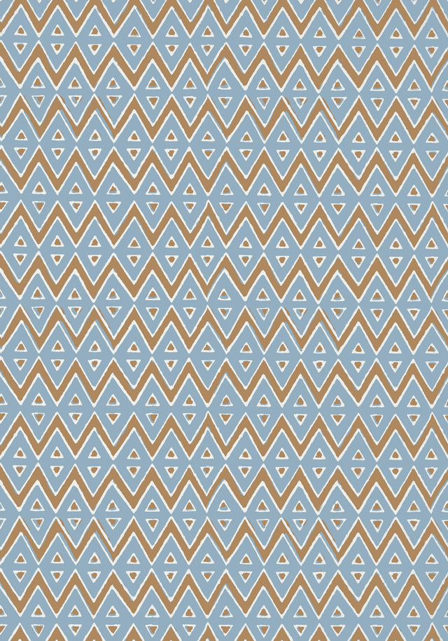 Thibaut TIBURON Spa Blue Wallpaper