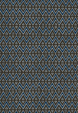 Thibaut TIBURON Brown and Navy Wallpaper