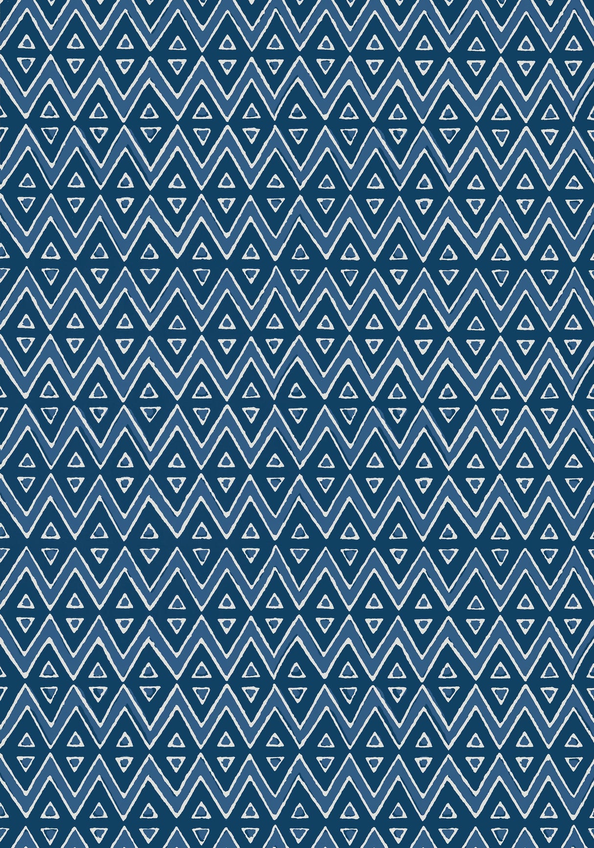 Thibaut TIBURON Navy Wallpaper