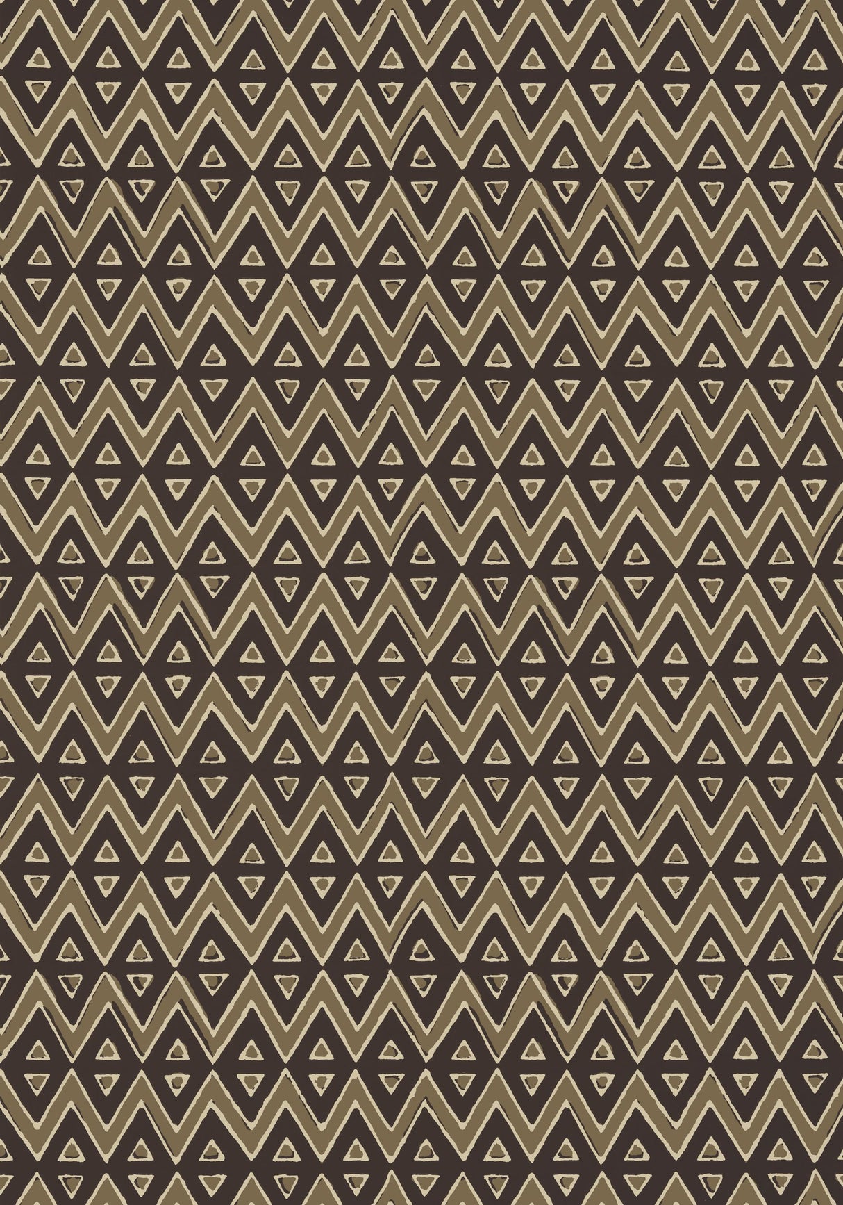 Thibaut TIBURON Brown Wallpaper