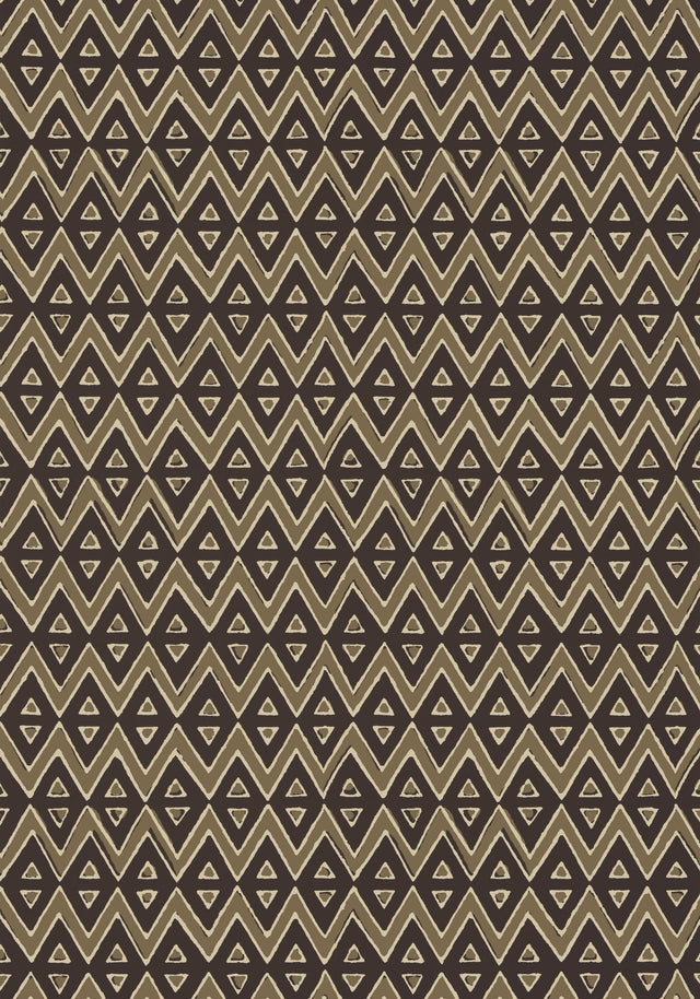Thibaut TIBURON Brown Wallpaper