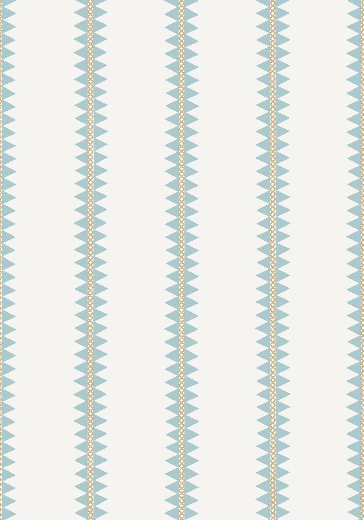 Thibaut RENO STRIPE Spa Blue Wallpaper