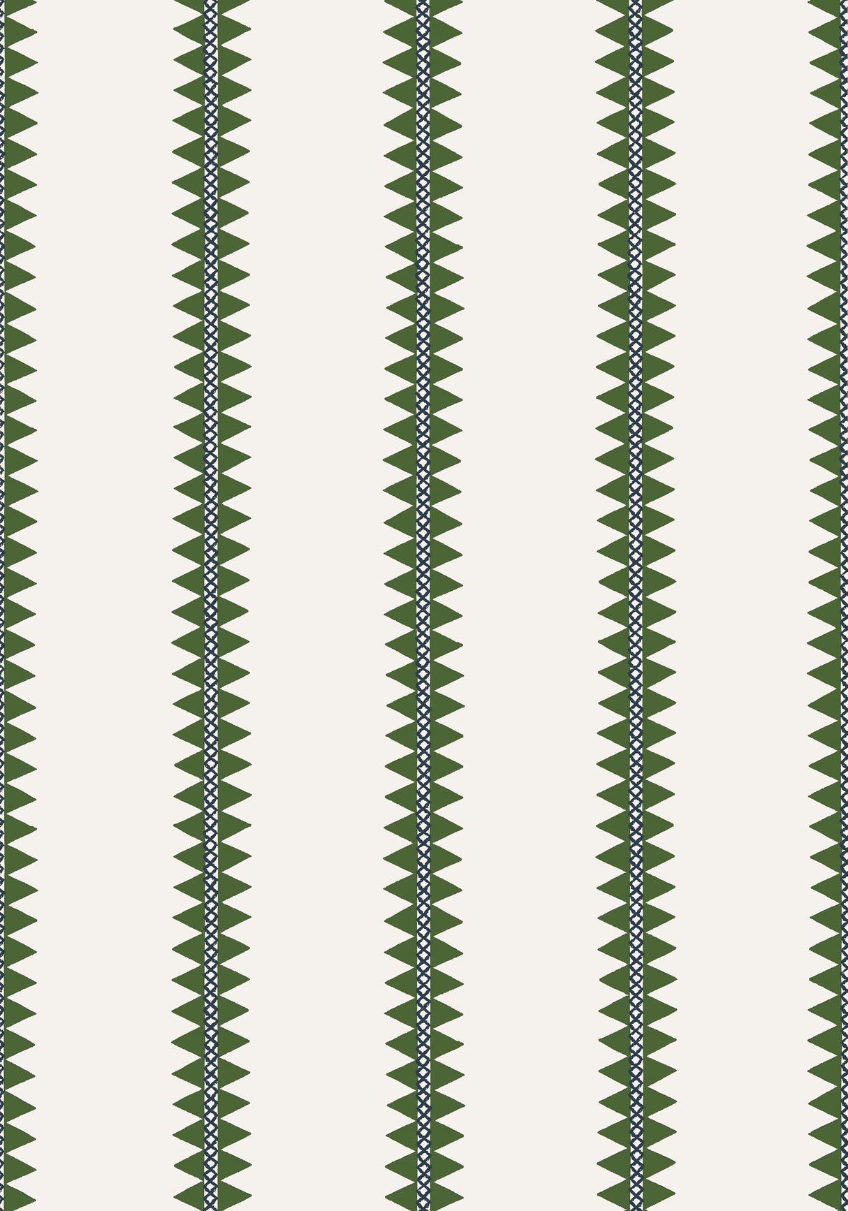Thibaut RENO STRIPE Green Wallpaper