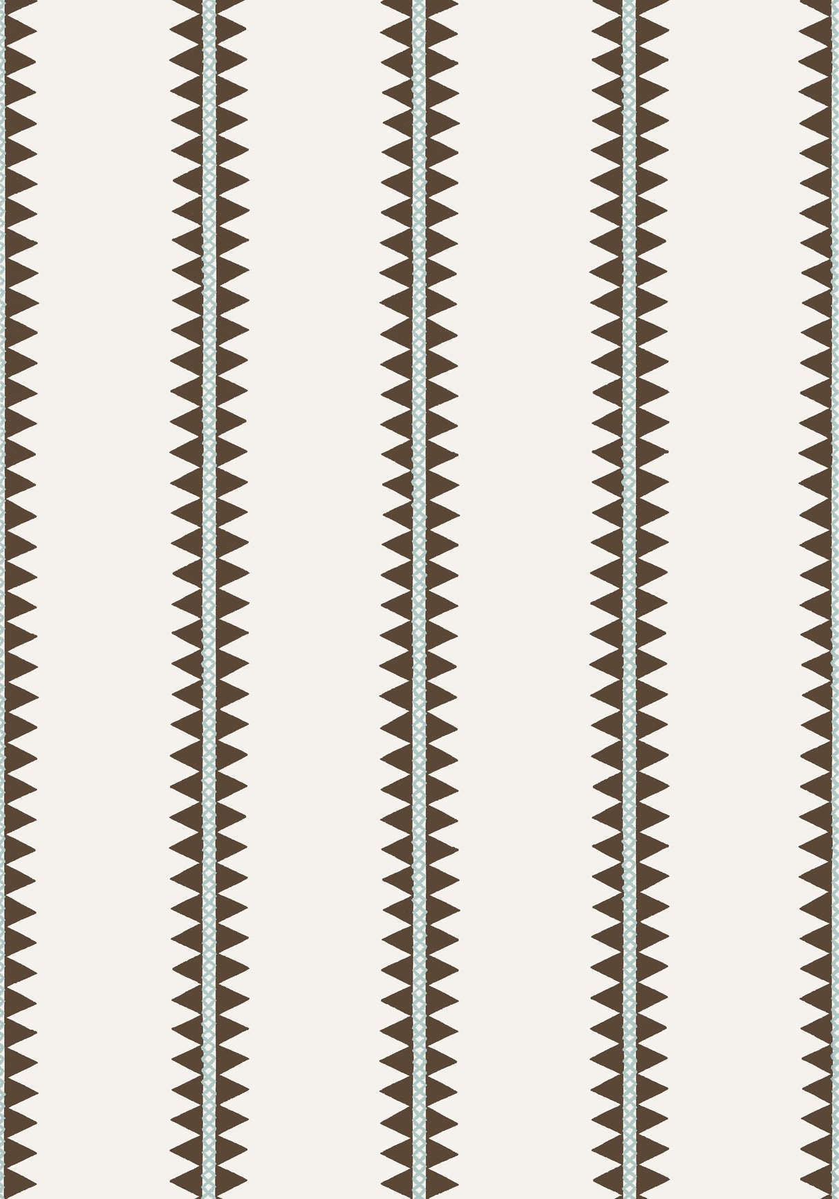 Thibaut RENO STRIPE Brown Wallpaper