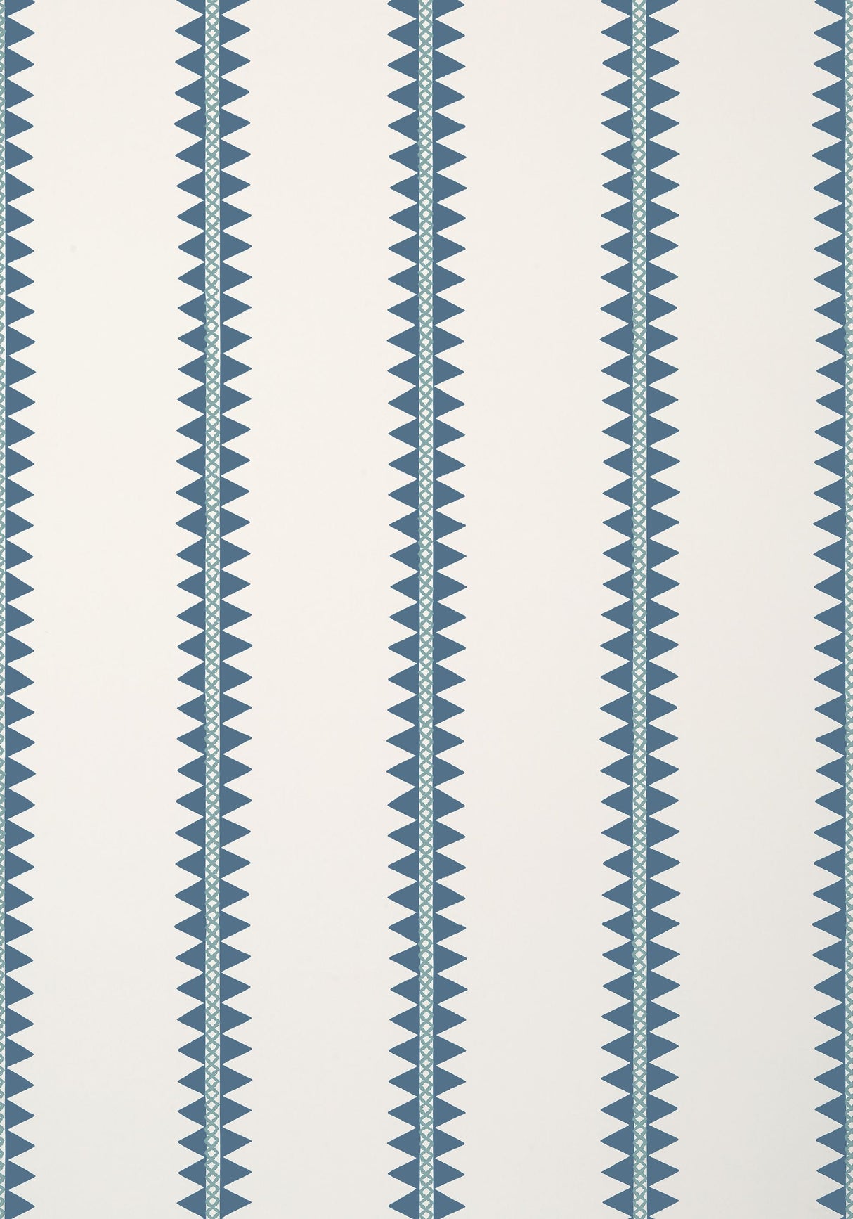 Thibaut RENO STRIPE Teal Wallpaper