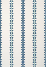 Thibaut RENO STRIPE Teal Wallpaper