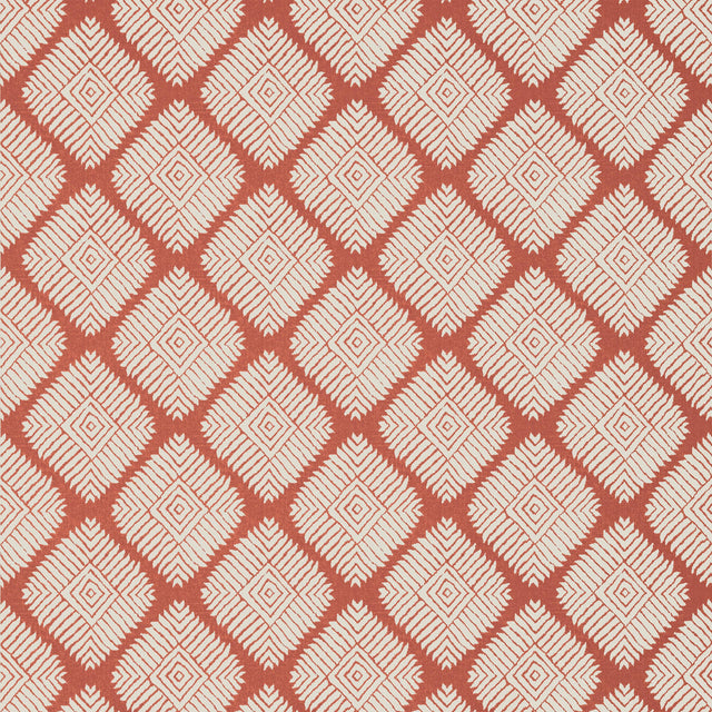 Thibaut Austin Diamond Coral Wallpaper