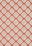 Thibaut AUSTIN DIAMOND Coral Wallpaper