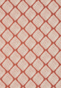 Thibaut AUSTIN DIAMOND Coral Wallpaper