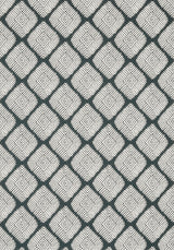 Thibaut AUSTIN DIAMOND Black Wallpaper