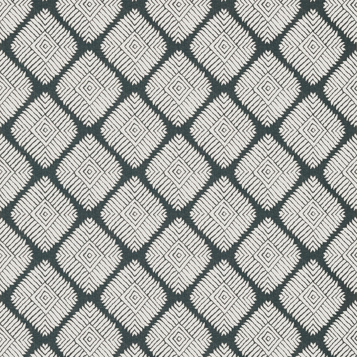 Thibaut Austin Diamond Black Wallpaper