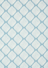 Thibaut AUSTIN DIAMOND Spa Blue Wallpaper