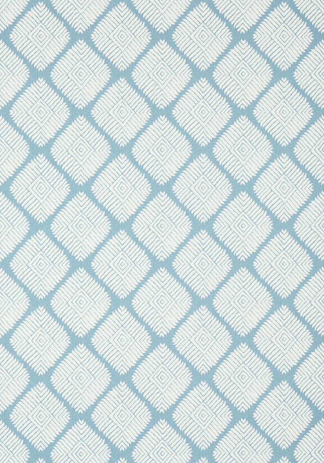 Thibaut AUSTIN DIAMOND Spa Blue Wallpaper