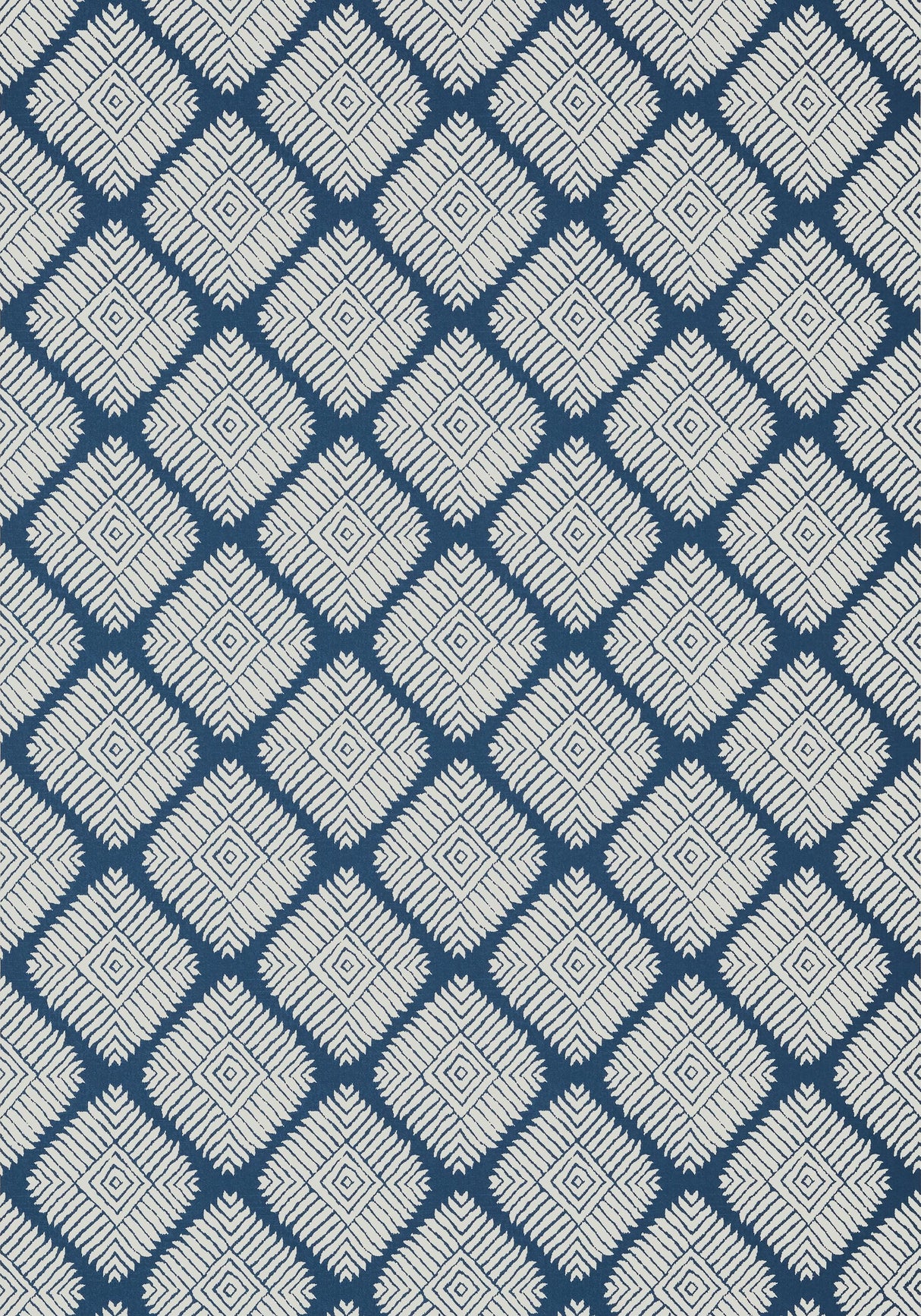 Thibaut AUSTIN DIAMOND Navy Wallpaper