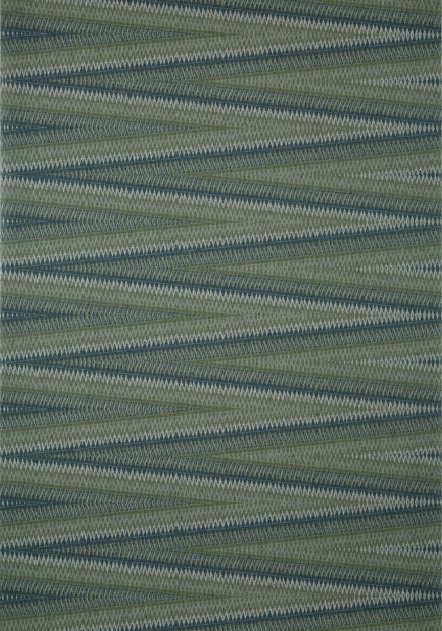 Thibaut MOAB WEAVE Olive Wallpaper