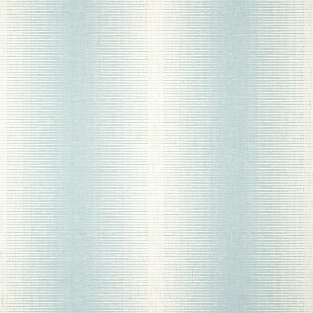 Thibaut Bozeman Stripe Spa Blue Wallpaper